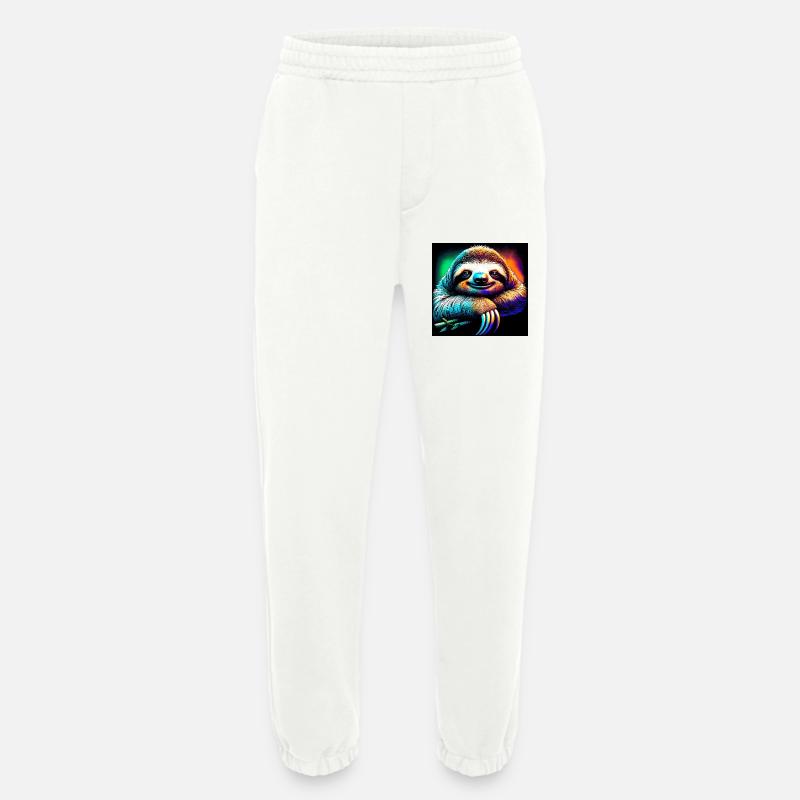 sloth - Heavyweight Jogging Pants - made by SPREAD  - OFF WHITE