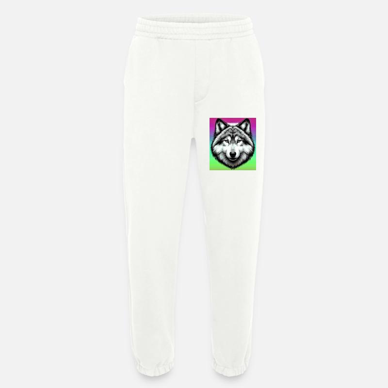 Wolf - Heavyweight Jogginghose - made by SPREAD - OFF WHITE