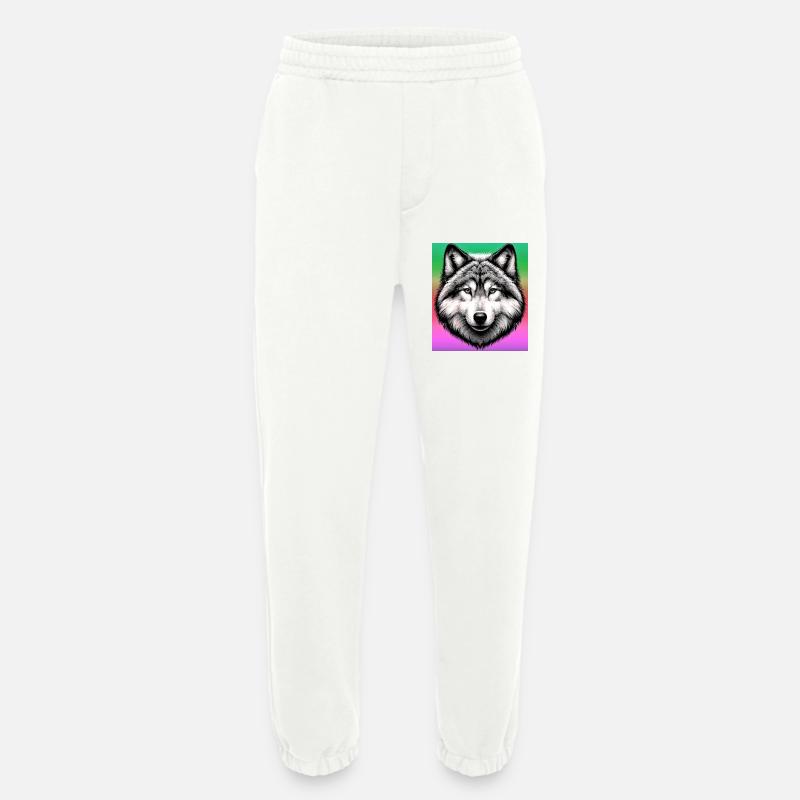 Wolf - Heavyweight Jogginghose - made by SPREAD - OFF WHITE