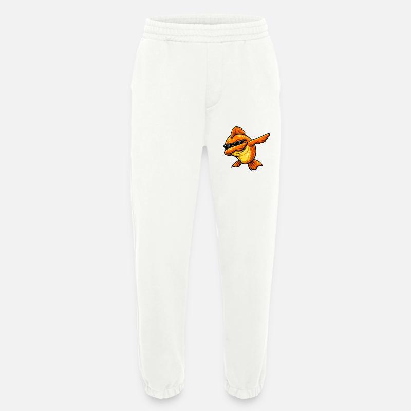 Dabbing Goldfisch - Heavyweight Jogginghose - made by SPREAD  - OFF WHITE