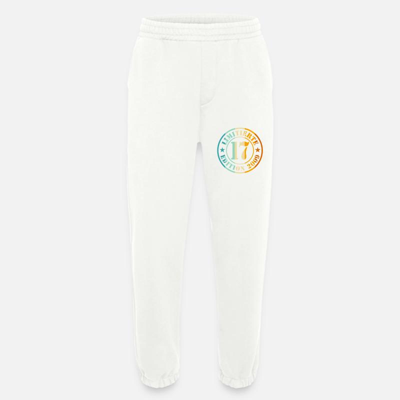 17th Birthday - Heavyweight Jogging Pants - made by SPREAD - OFF WHITE