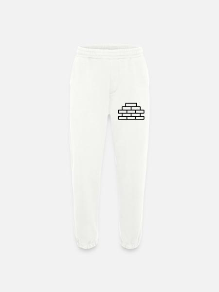 brick - Heavyweight Jogging Pants - made by SPREAD - OFF WHITE