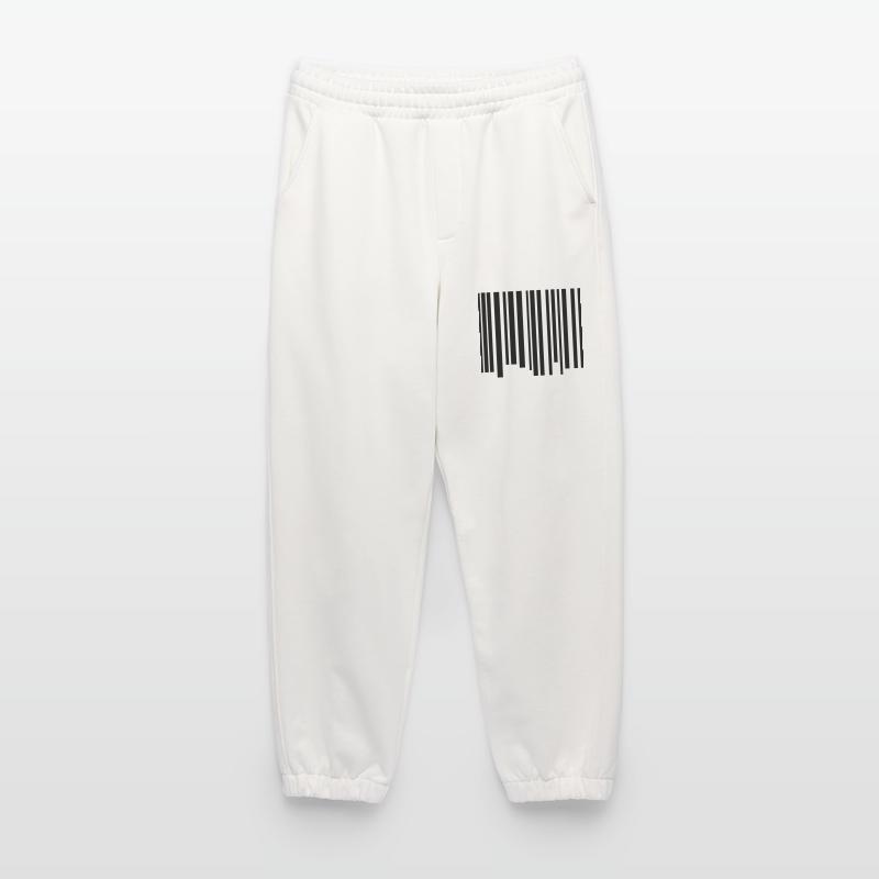 code barres Pantalon de jogging bio épais fabriqué en UE