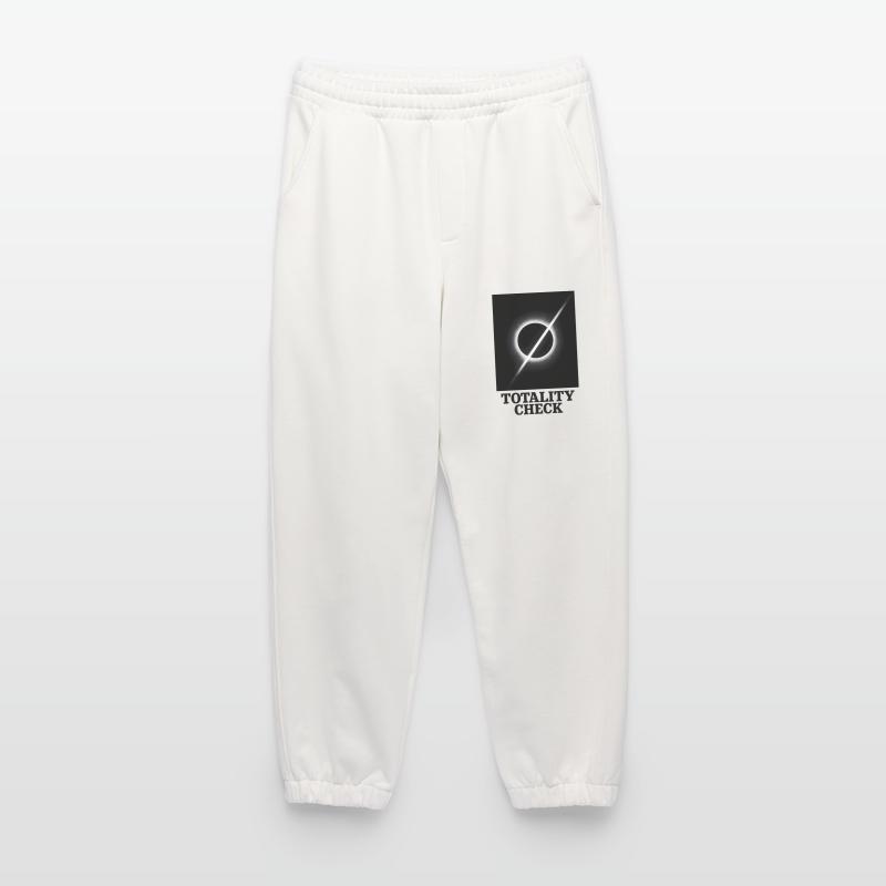 Totality checked | Eclipse Heavyweight Jogging Pants - made by SPREAD 