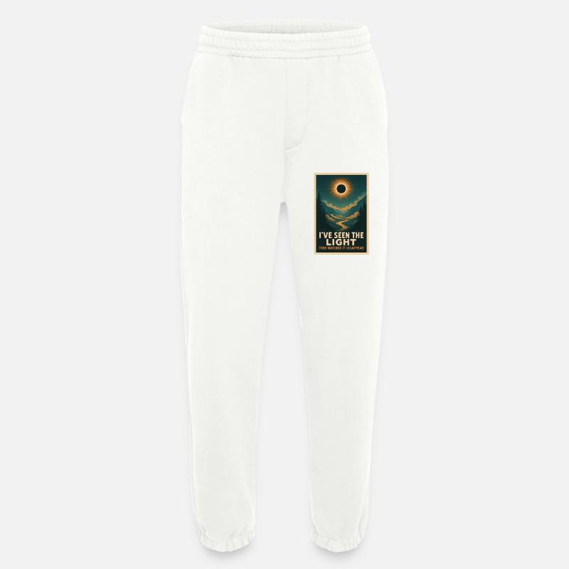 Licht verschwindet | Eclipse - Heavyweight Jogginghose - made by SPREAD - OFF WHITE