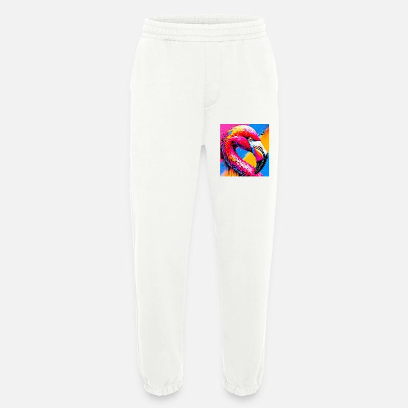 Flamingo - Heavyweight Jogginghose - made by SPREAD  - OFF WHITE