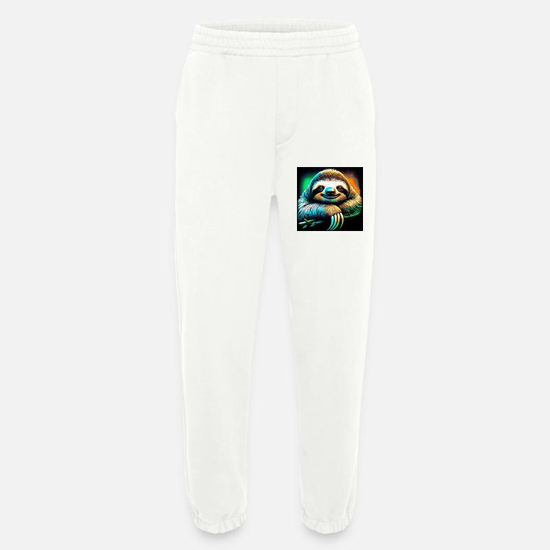 sloth - Heavyweight Jogging Pants - made by SPREAD - OFF WHITE