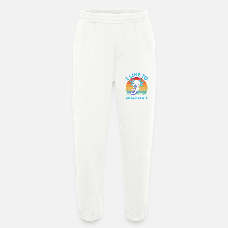 Kawaii Snackheld Bubble Tea - Heavyweight Jogging Pants - made by SPREAD  - OFF WHITE