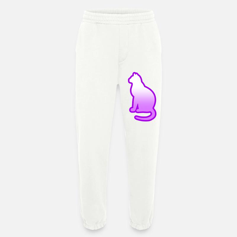 Katze - Heavyweight Jogginghose - made by SPREAD - OFF WHITE