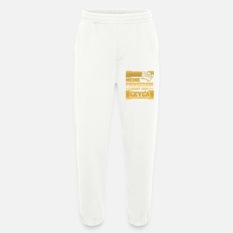 Spruch Leyla - Heavyweight Jogginghose - made by SPREAD - OFF WHITE