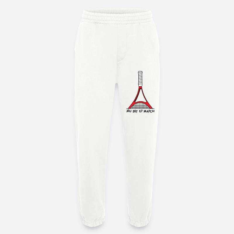 French Tennis Open - Heavyweight Jogginghose - made by SPREAD - OFF WHITE