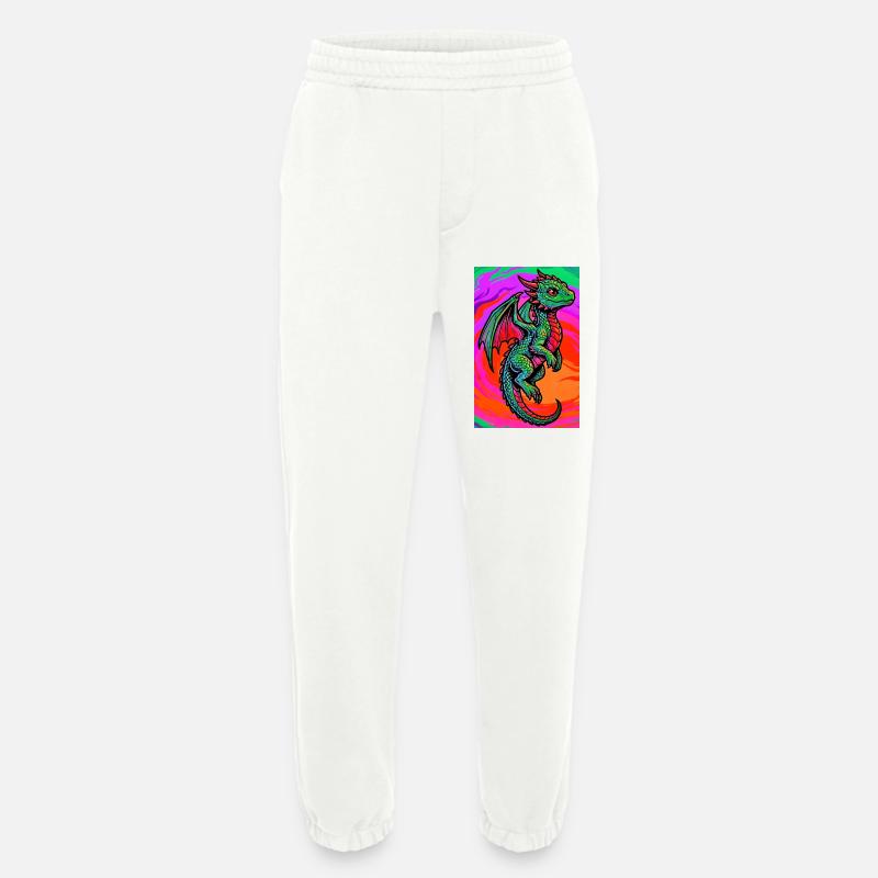 Drache - Heavyweight Jogginghose - made by SPREAD - OFF WHITE