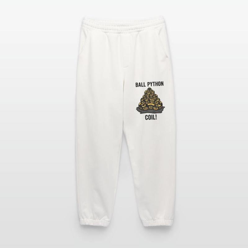 Royal Python Ball Python Coil Reptilienpyramide Heavyweight Jogginghose - made by SPREAD 