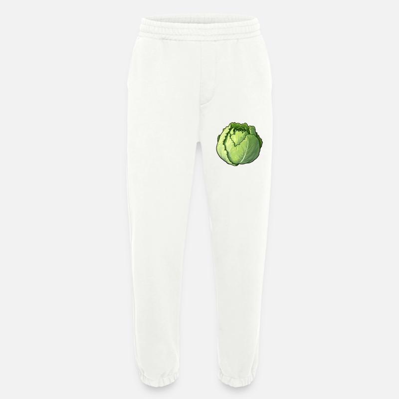 salad - Heavyweight Jogging Pants - made by SPREAD  - OFF WHITE