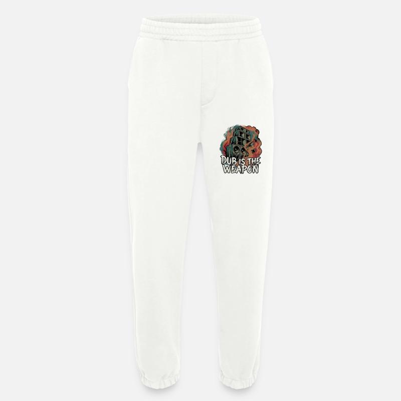 Dub Reggae Soundsystem - Heavyweight Jogging Pants - made by SPREAD  - OFF WHITE