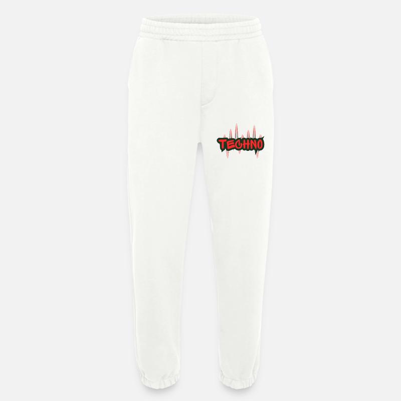 Techno - Heavyweight Jogginghose - made by SPREAD - OFF WHITE