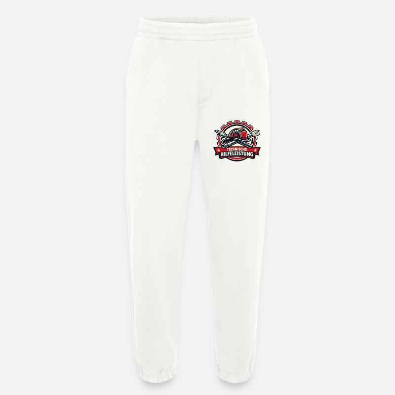 Technische Hilfeleistung Abzeichen - Heavyweight Jogginghose - made by SPREAD - OFF WHITE