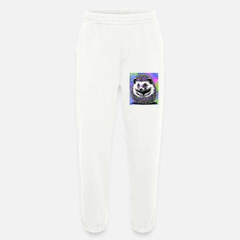 hedgehog - Heavyweight Jogging Pants - made by SPREAD  - OFF WHITE