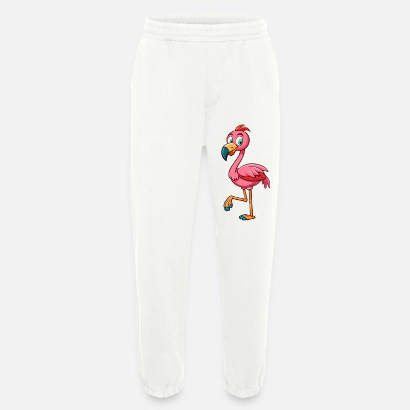 Flamingo - Heavyweight Jogginghose - made by SPREAD - OFF WHITE