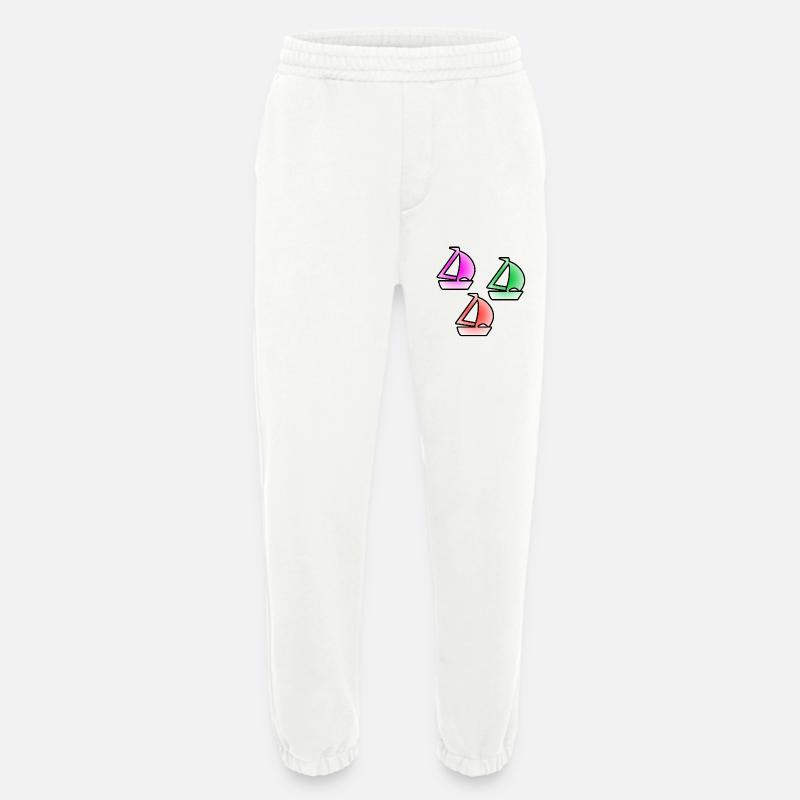 Sail - Heavyweight Jogging Pants - made by SPREAD - OFF WHITE