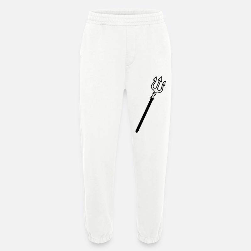 Dreizack - Heavyweight Jogginghose - made by SPREAD  - OFF WHITE