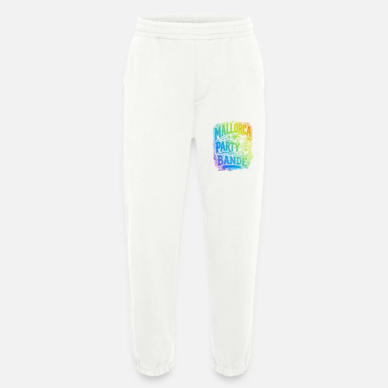 Mallorca Party Bande Bunt - Heavyweight Jogginghose - made by SPREAD  - OFF WHITE
