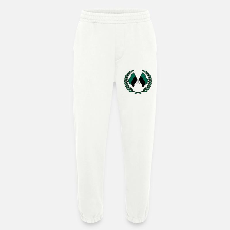 Texel Laurel Flags – Island Pride - Heavyweight Jogginghose - made by SPREAD - OFF WHITE