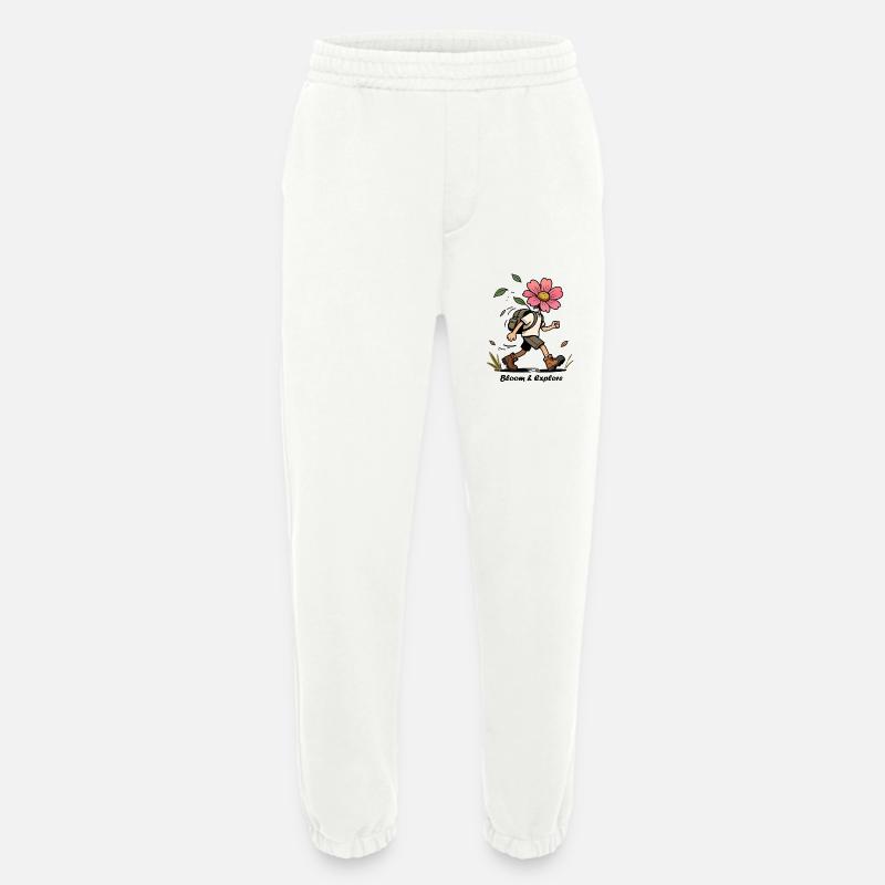 Wildblumenwandern - Heavyweight Jogginghose - made by SPREAD  - OFF WHITE