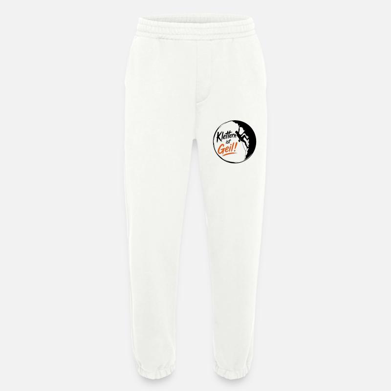 Klettern2 - Heavyweight Jogginghose - made by SPREAD  - OFF WHITE