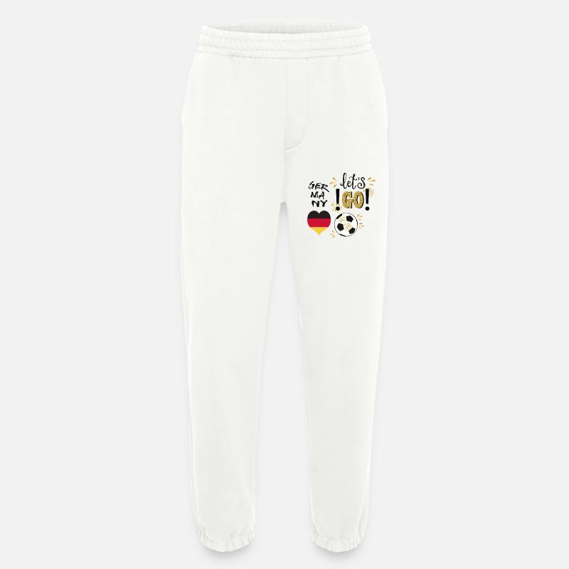 Fußball  - Heavyweight Jogginghose - made by SPREAD  - OFF WHITE