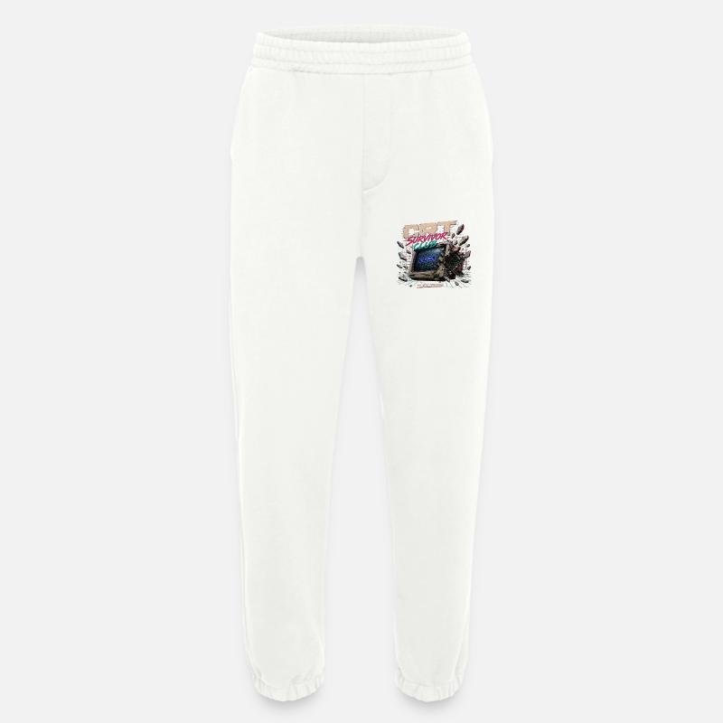 No_HDMI_required - Heavyweight Jogginghose - made by SPREAD  - OFF WHITE