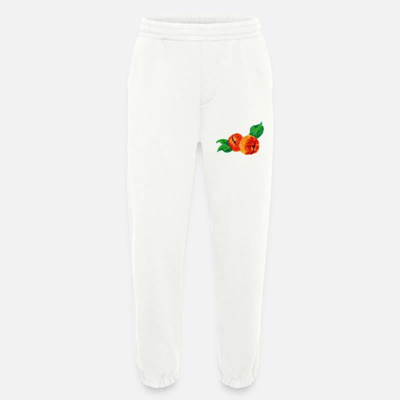 Apricot style - Heavyweight Jogging Pants - made by SPREAD  - OFF WHITE