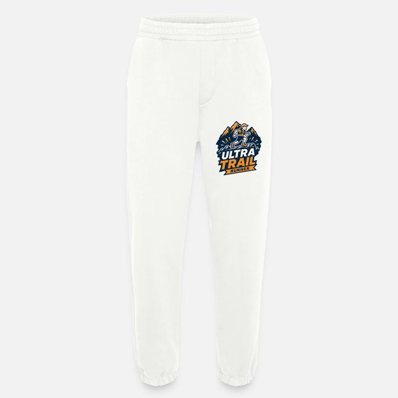 Ultra Trail Runner - Heavyweight Jogging Pants - made by SPREAD - OFF WHITE