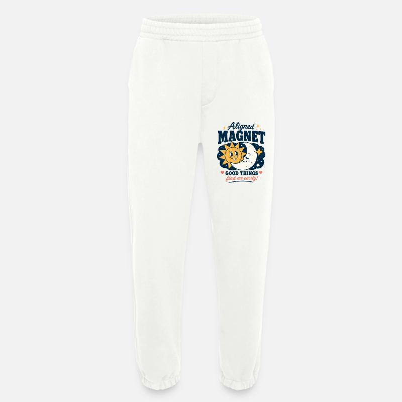 Aligned Magnet Good Things Design - Heavyweight Jogginghose - made by SPREAD  - OFF WHITE