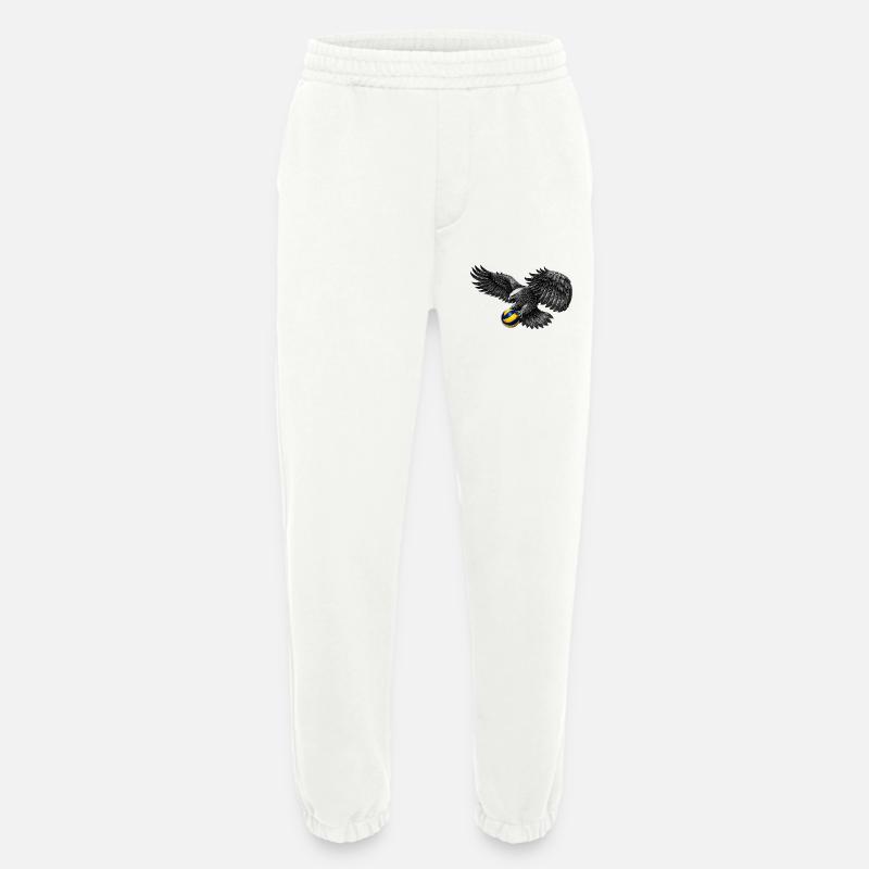 Adler mit Volleyball - Heavyweight Jogginghose - made by SPREAD  - OFF WHITE