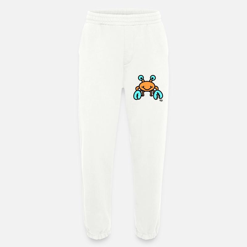 Krebs groß - Heavyweight Jogginghose - made by SPREAD  - OFF WHITE