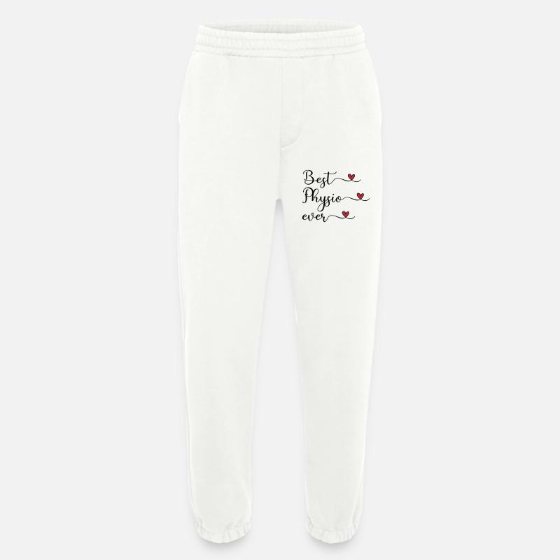 Bester Physiotherapeut - Heavyweight Jogginghose - made by SPREAD  - OFF WHITE