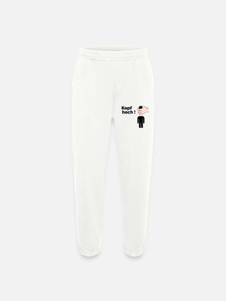 Kopf hoch - Heavyweight Jogginghose - made by SPREAD - OFF WHITE