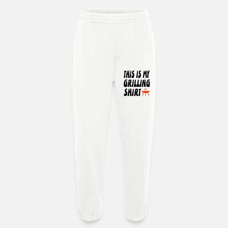 Griller - Pantalon de jogging bio épais fabriqué en UE - OFF WHITE