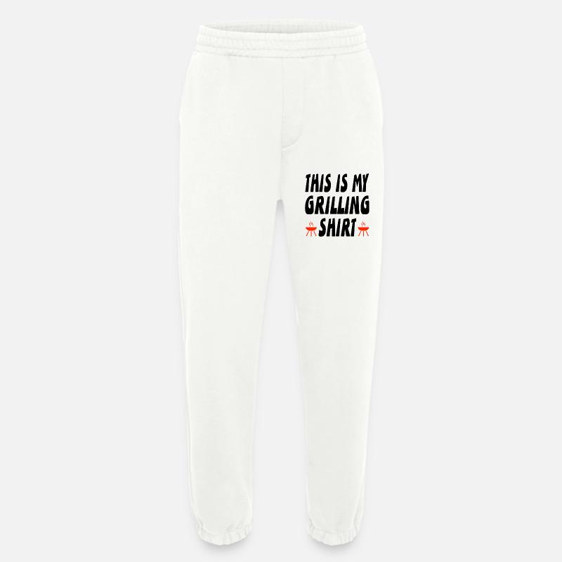 Grill - Heavyweight Jogging Pants - made by SPREAD - OFF WHITE