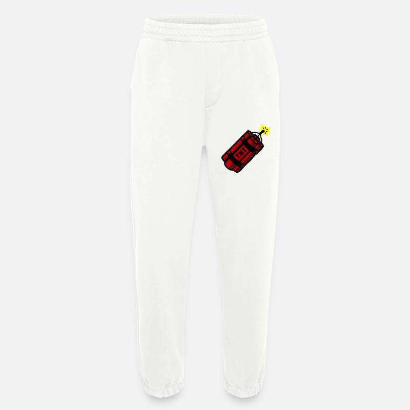 Dynamit Tnt - Heavyweight Jogginghose - made by SPREAD - OFF WHITE