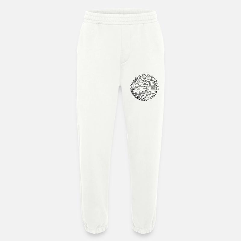 Parametric Sphere - Heavyweight Jogging Pants - made by SPREAD - OFF WHITE