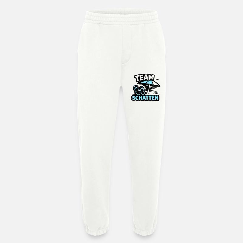 Strand Schatten FlipFlop Logo - Heavyweight Jogginghose - made by SPREAD  - OFF WHITE