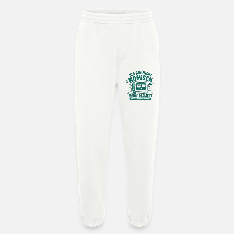 Nerd Realität Anders Gecodet - Heavyweight Jogginghose - made by SPREAD - OFF WHITE