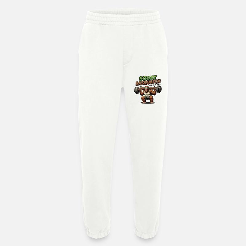 Sasquatch Squat Power - Heavyweight Jogginghose - made by SPREAD  - OFF WHITE