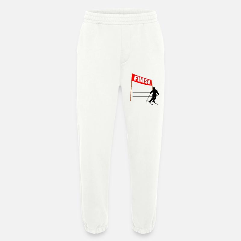 Ski-Finish Custom - Heavyweight Jogginghose - made by SPREAD  - OFF WHITE