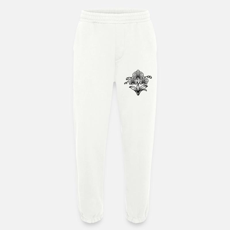 Orchidee - Heavyweight Jogginghose - made by SPREAD - OFF WHITE