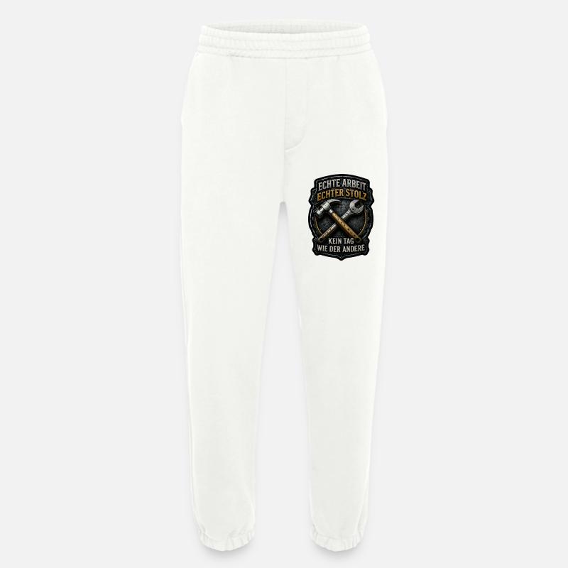 Echte Arbeit. Echter Stolz. - Heavyweight Jogginghose - made by SPREAD - OFF WHITE