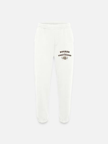 Bookes & Unbothered - Heavyweight Jogging Pants - made by SPREAD - OFF WHITE