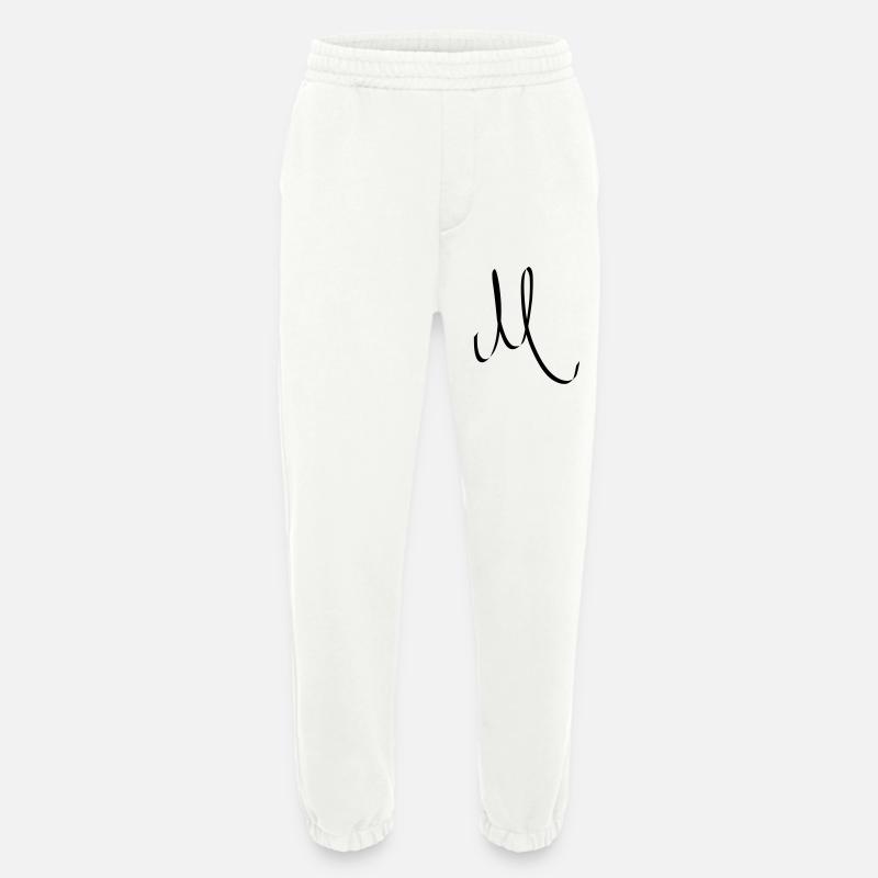 Buchstabe M - Heavyweight Jogginghose - made by SPREAD - OFF WHITE